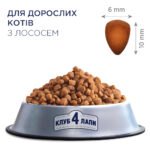 С4Р Premium з лососем сухий корм для котів - Зображення 2