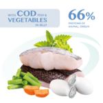 OPTIMEAL™. Повнораціонний консервований корм для дорослих котів з тріскою та овочами в желе - Зображення 2