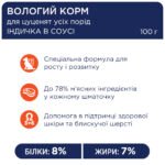 C4Р Premium пауч індичка в соусі для цуценят - Зображення 5