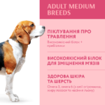 OPTIMEAL ™. Повнораціонний сухий корм для дорослих собак середніх порід - індичка - Зображення 3