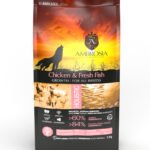 Беззерновий корм Ambrosia Grain free з куркою та свіжою рибою для цуценят всіх порід