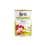 Корм вологий Brit Care Pate and Meat для дорослих собак з качкою 400 г