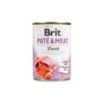 Корм вологий Brit Care Pate and Meat для дорослих собак з ягням 400 г