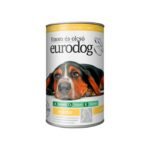 Корм вологий EuroDog Poultry для собак шматочки в желе з птицею 415 г