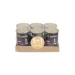 Набір 5+1 заводська упаковка Корм вологий Savory Dog Gourmand Beef паштет для дорослих собак усіх порід з яловичиною 400 г