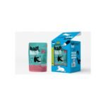 Набір вологих кормів Half and Half "5+1" для дорослих собак, шматочки з яловичиною в соусі, паучі, 6 шт*100 г