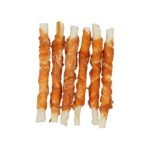 Ласощі Trixie Denta Fun Chewing Rolls для собак Паличка для чищення зубів з куркою 12 см 70 г 6 шт - Зображення 2