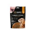 Джерки Savory Puppy Coins With Turkey, монетки для цуценят з індичкою, 100 г
