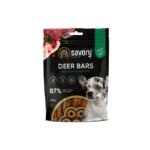 Джерки Savory Bars With Venison, батончики з олениною, 100 г