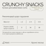 Хрумкі ласощі Savory Cats Snacks Crunchy Balls для дорослих вибагливих котів, кульки з котячою м ятою, 60 г - Зображення 3