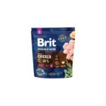 Корм сухий Brit Premium Dog Adult S для дорослих собак дрібних порід вагою 1-10 кг з куркою