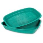 Туалет Природа з сіткою для котів 36,5х27,5х5,5 см - Зображення 3