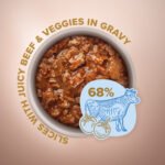 CLUB 4 PAWS Преміум Cелекшн Шматочки з Яловичиною та Овочами в соусі - Зображення 7