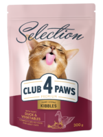 CLUB 4 PAWS Преміум Cелекшн "З качкою та овочами"