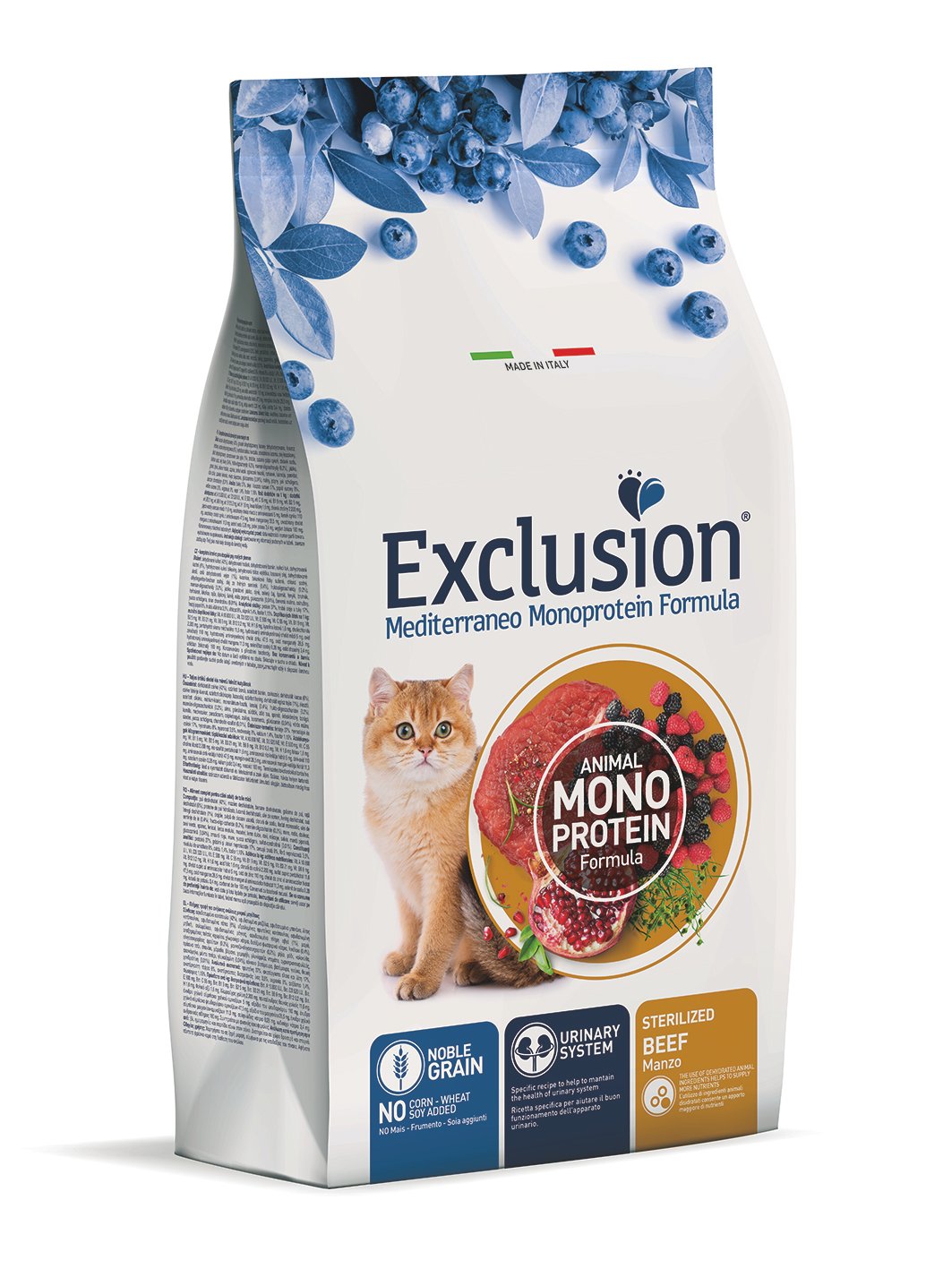 NGCSB dx Exclusion Sterilized Beef корм для стерилізованих кішок з яловичиною - Зображення 1