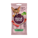 DELICKCIOUS™ кремові ласощі – тунець з додаванням алое. Додатковий корм для котів
