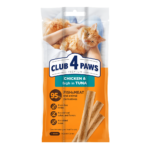 CLUB 4 PAWS ПРЕМІУМ М’ясна паличка: Курка. З високим вмістом тунця. Додатковий корм для котів