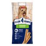 CLUB 4 PAWS Преміум м’ясна паличка: курка. Додатковий корм для дорослих собак малих порід
