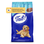 ГАВ - сухий корм для дорослих собак з куркою та овочами