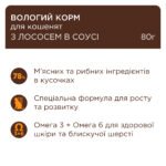 CLUB 4 PAWS Преміум для кошенят з лососем в соусі - Зображення 5