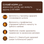 CLUB 4 PAWS для котів, що живуть в приміщенні "4 в 1" з ягням - Зображення 2