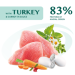 OPTIMEAL™. Повнораціонний консервований корм для цуценят з індичкою та морквою у соусі - Зображення 2