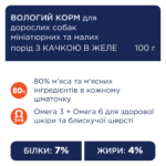 C4Р Premium пауч качка в желе для собак - Зображення 3