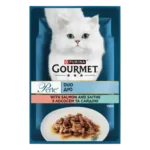 GOURMET Perle® Duo. Міні філе у підливці. З лососем та сайдою
