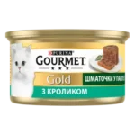GOURMET Gold®. Шматочки в паштеті. З кроликом
