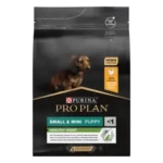 PRO PLAN®. Сухий повнораціонний корм для цуценят малих порід. Також підходить для вагітних та лактуючих собак. З куркою.