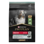 PRO PLAN®. Сухий повнораціонний корм для дорослих собак середніх порід з чутливою системою травлення. З ягням.