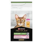 PRO PLAN®. Сухий повнораціонний корм для дорослих стерилізованих котів з чутливим травленням, з куркою