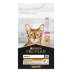 PRO PLAN® DERMA CARE (Дерма Кеар). Сухий повнораціонний корм для дорослих котів для підтримки здоров'я шкіри та краси шерсті, з лососем.