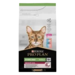 PRO PLAN®. Сухий повнораціонний корм для стерилізованих котів, з тріскою та фореллю.