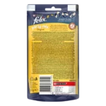 FELIX® PARTY MIX® Оріджинал Мікс. Додатковий сухий корм (ласощі) для дорослих котів зі смаком курки, печінки та індички. - Зображення 3