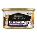 PRO PLAN® BABY KITTEN HEALTHY START (ЗДОРОВИЙ СТАРТ). Консервований порційний повнораціонний корм для кошенят після відлучення від матері. Мус із куркою.