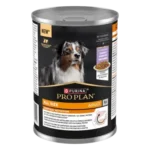 PURINA® PRO PLAN®. Консервований повнораціонний корм для дорослих собак будь-якого розміру, з індичкою. Шматочки у желе.