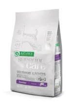 Nature's Protection Superior Care White Dogs Grain Free Salmon Junior All Breeds Сухий беззерновий корм для юніорів усіх порід з лососем