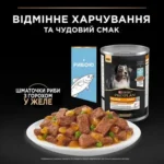 PURINA® PRO PLAN®. Консервований корм для дорослих собак, з рибою. - Зображення 4