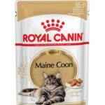 Вологий корм для дорослих котів MAINE COON ADULT (тонкі скибочки в соусі)