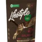 Nature's Protection Lifestyle Senior Salmon Сухий беззерновий корм для літніх котів з лососем