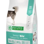 Nature's Protection Senior All Breed Сухий корм для літніх собак від 7 років усіх порід з м'ясом птиці