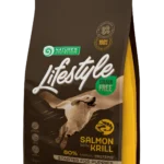 Nature's Protection Lifestyle Grain Free Salmon with Krill Puppies All Breeds Сухий беззерновий корм для цуценят усіх порід з лососем та крилем
