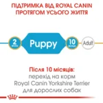 Корм для цуценят породи Йоркшир-тер'єр ROYAL CANIN YORKSHIRE PUPPY - Зображення 4