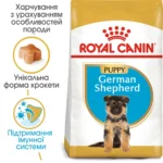 Корм для цуценят породи Німецька вівчарка ROYAL CANIN GERMAN SHEPHERD PUPPY - Зображення 7