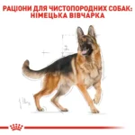 Корм для дорослих собак породи Німецька Вівчарка ROYAL CANIN GERMAN SHEPHERD ADULT 11.0 кг - Зображення 7