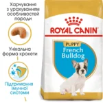 Корм для цуценят породи Французький бульдог ROYAL CANIN FRENCH BULLDOG PUPPY 1.0 кг - Зображення 2