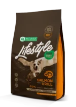 Nature's Protection Lifestyle Grain Free Salmon with Krill Juniors All Breeds Сухий беззерновий корм для юніорів усіх порід з лососем та крилем