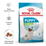 Корм для цуценят мініатюрних порід ROYAL CANIN XSMALL PUPPY - Зображення 6