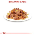 Вологий корм для дорослих стерилізованих котів ROYAL CANIN STERILISED IN JELLY 0.085 кг - Зображення 3